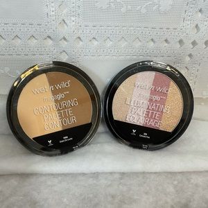 Wet n Wild contouring and illuminating palettes